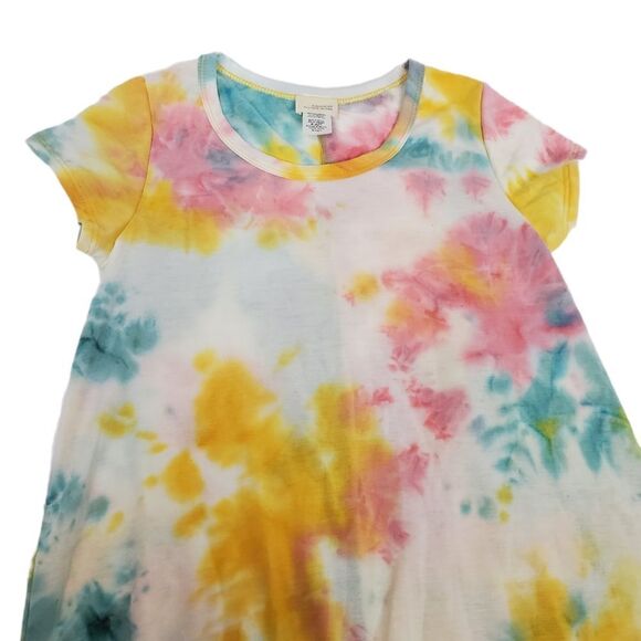 Caution To The Wind Tie Dye T-shirt Festival Dress Small - Picture 3 of 6